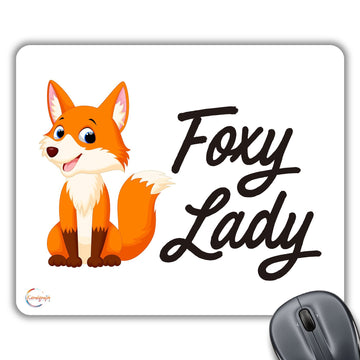 CP620 Foxy Lady Novelty Gift Printed PC Laptop Computer Mouse Mat Pad