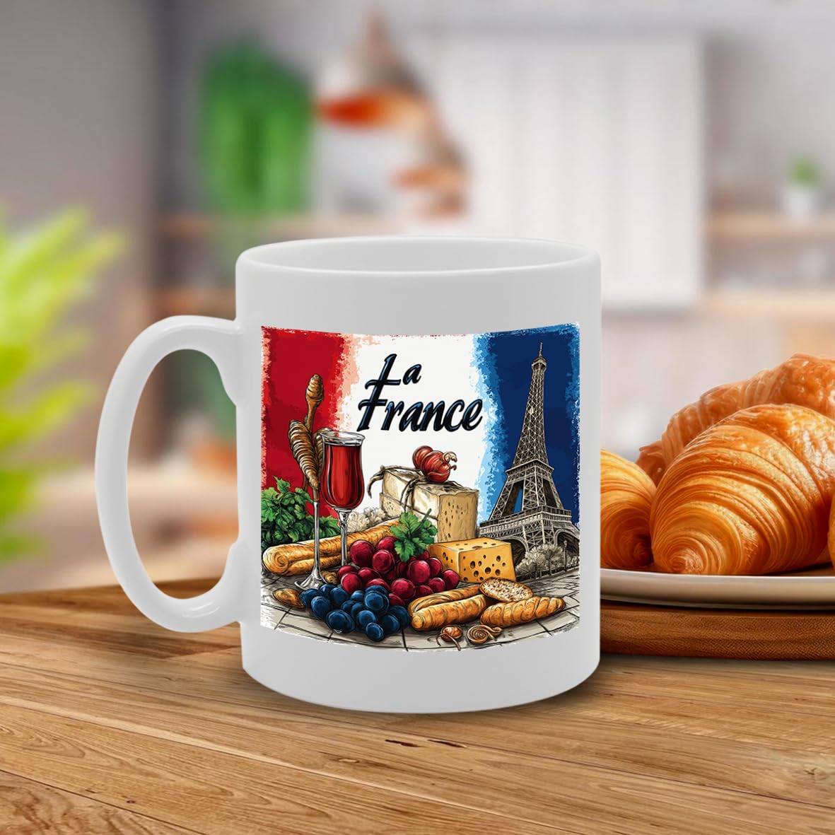 Paris France Themed  Selection (La France) - Funny Printed Coffee Mug - Great Gift Idea