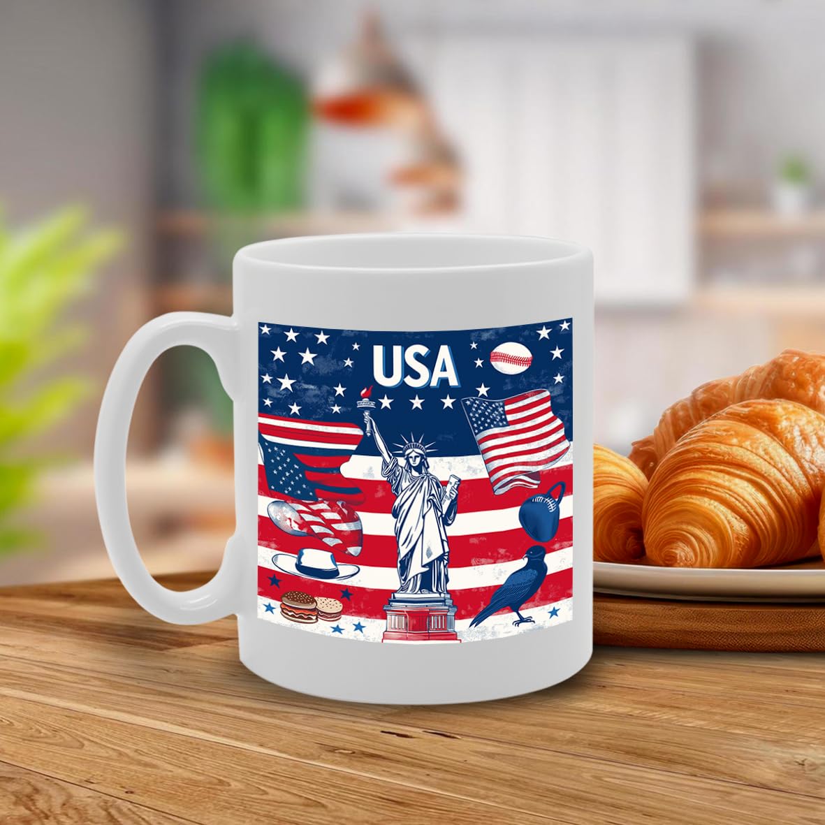 Various New York Usa Themed Ceramic  –   Coffee Tea Cup With Iconic New York Designs (Usa Mg6409) - Funny Printed Coffee Mug - Great Gift Idea