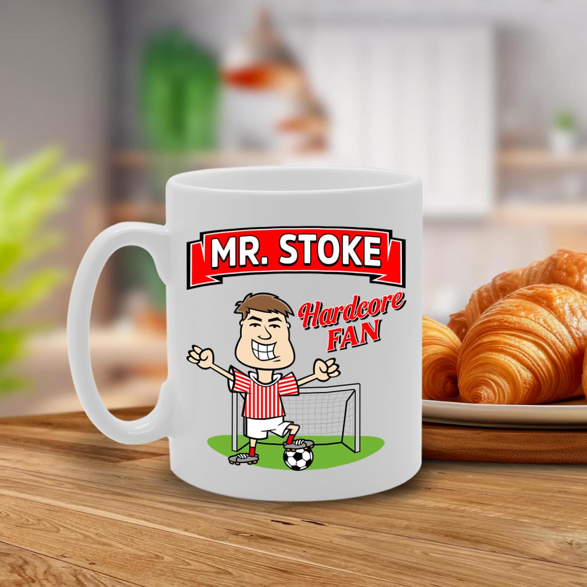 Mr Stoke Hardcore Fan   Printed Tea Coffee Ceramic  Mg5839 - Funny Printed Coffee Mug - Great Gift Idea