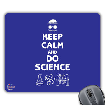 CP351 Keep Calm and DO Science Novelty Gift Printed PC Laptop Computer Mouse Mat Pad