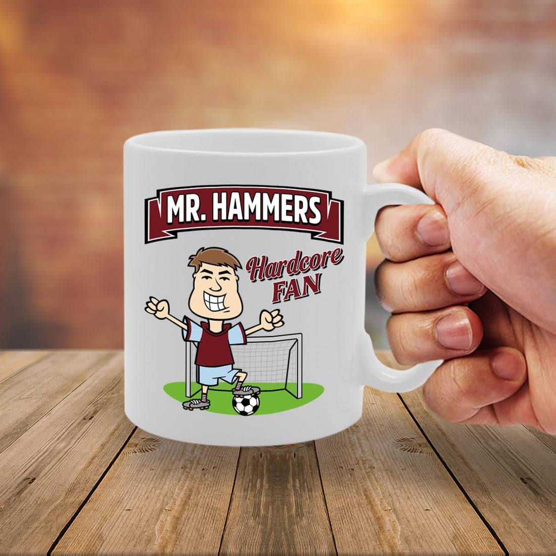 Mr Hammers Hardcore Fan   Printed Tea Coffee Ceramic  Mg5807 - Funny Printed Coffee Mug - Great Gift Idea