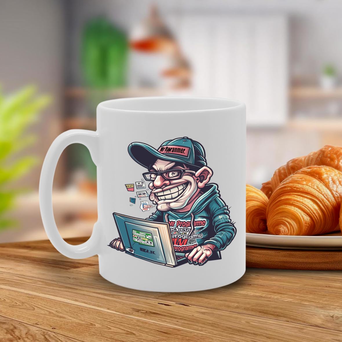 Mr Programmer  - For Programmers, Coders, Tech Enthusiasts, Durable Ceramic, Dishwasher Safe, Premium Print Mg6067 - Funny Printed Coffee Mug - Great Gift Idea