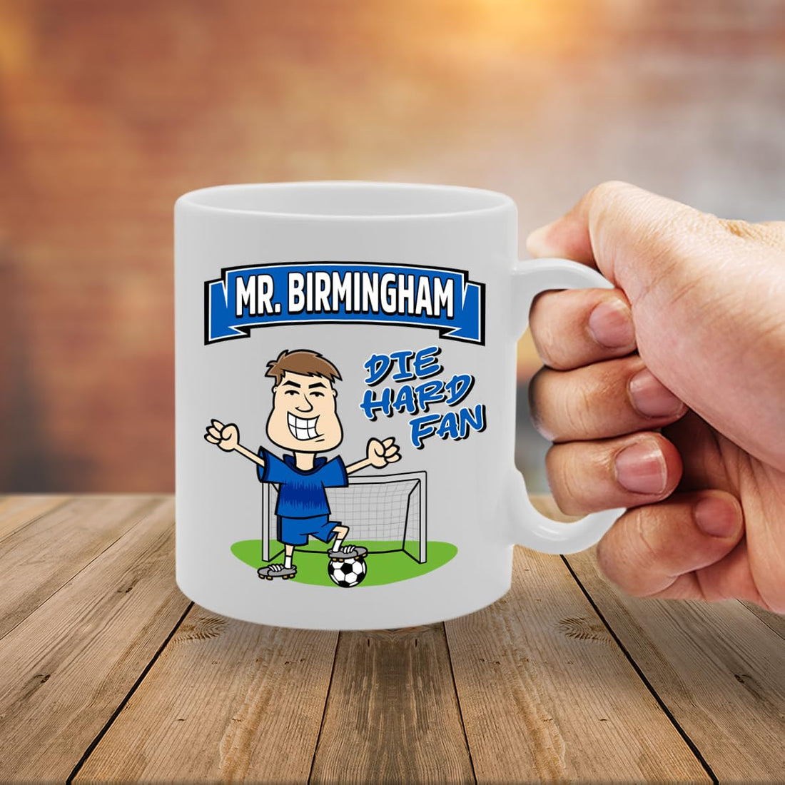 Mr Birmingham Die Hard Fan   Printed Tea Coffee Ceramic  Mg5841 - Funny Printed Coffee Mug - Great Gift Idea