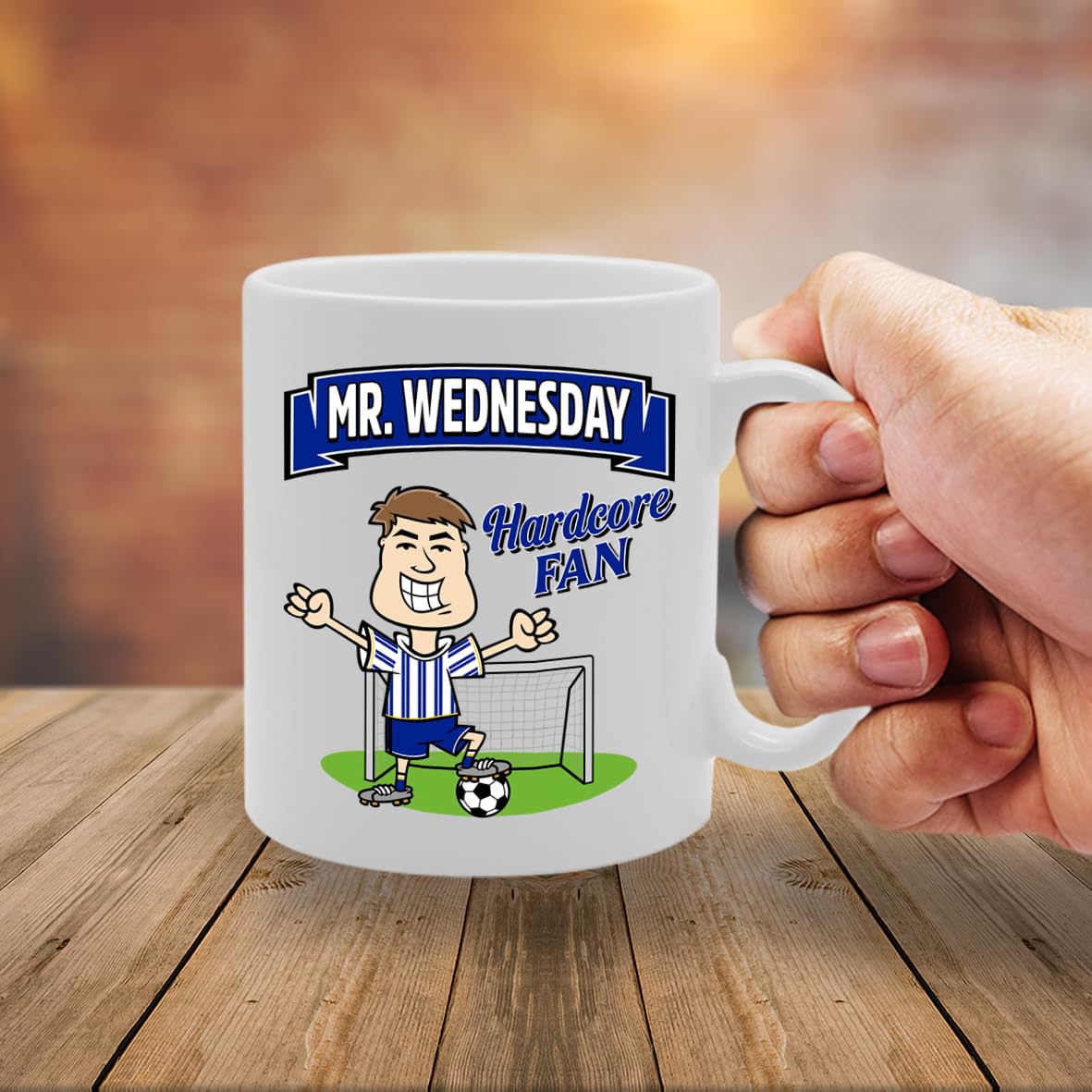 Mr Wednesday Hardcore Fan   Printed Tea Coffee Ceramic  Mg5843 - Funny Printed Coffee Mug - Great Gift Idea