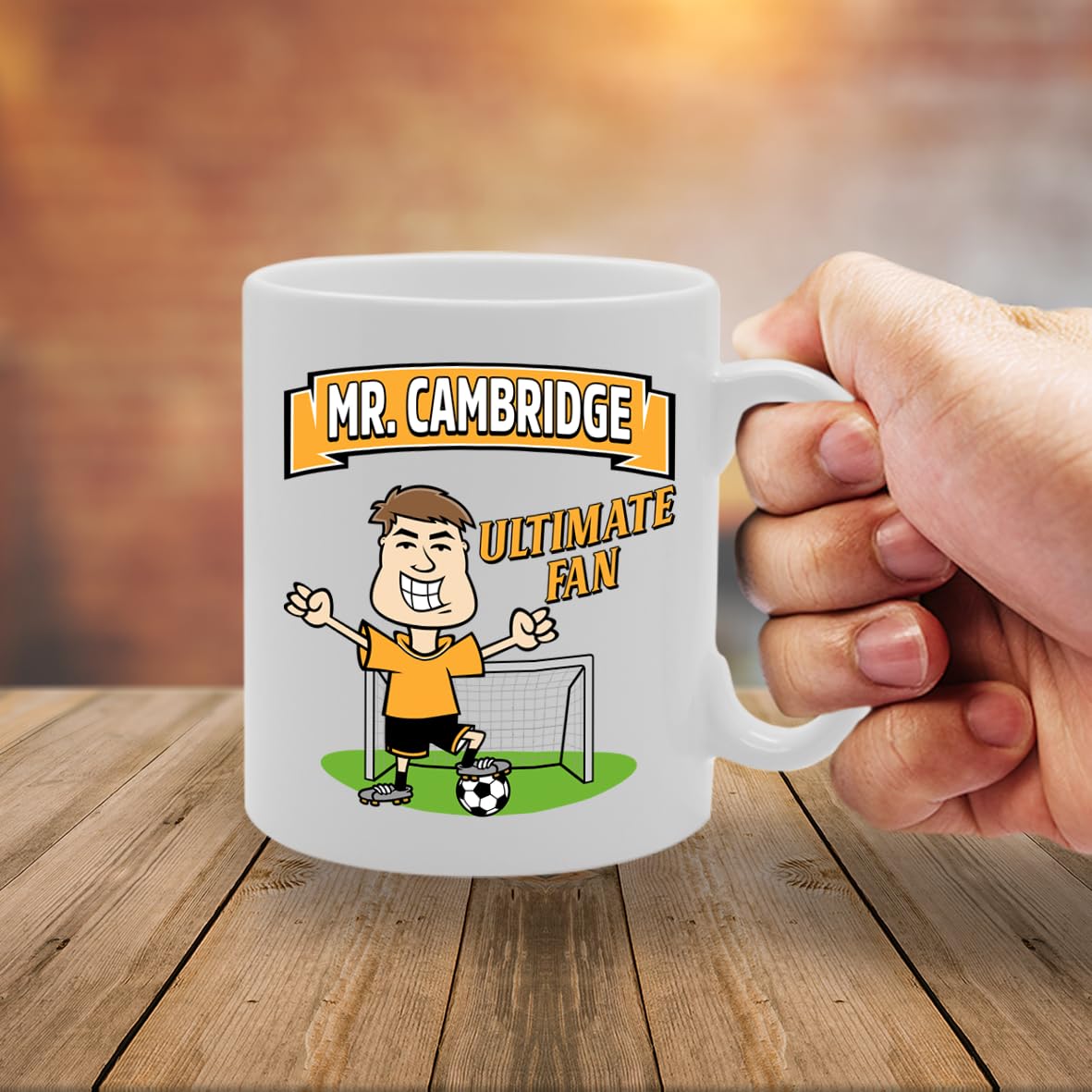 Mr Cambridge Ultimate Fan   Printed Tea Coffee Ceramic  Mg5864 - Funny Printed Coffee Mug - Great Gift Idea