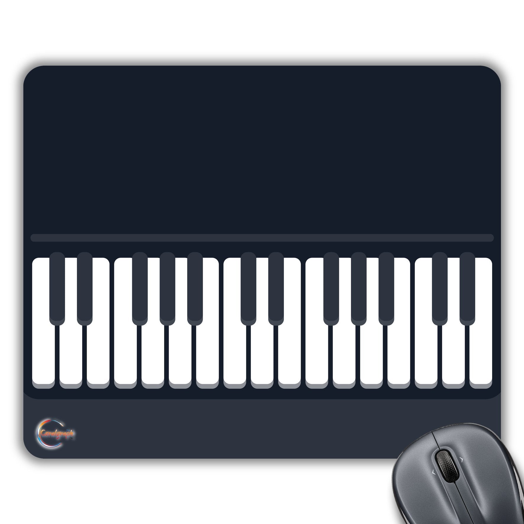 CP031 Piano Novelty Gift Printed PC Laptop Computer Mouse Mat Pad