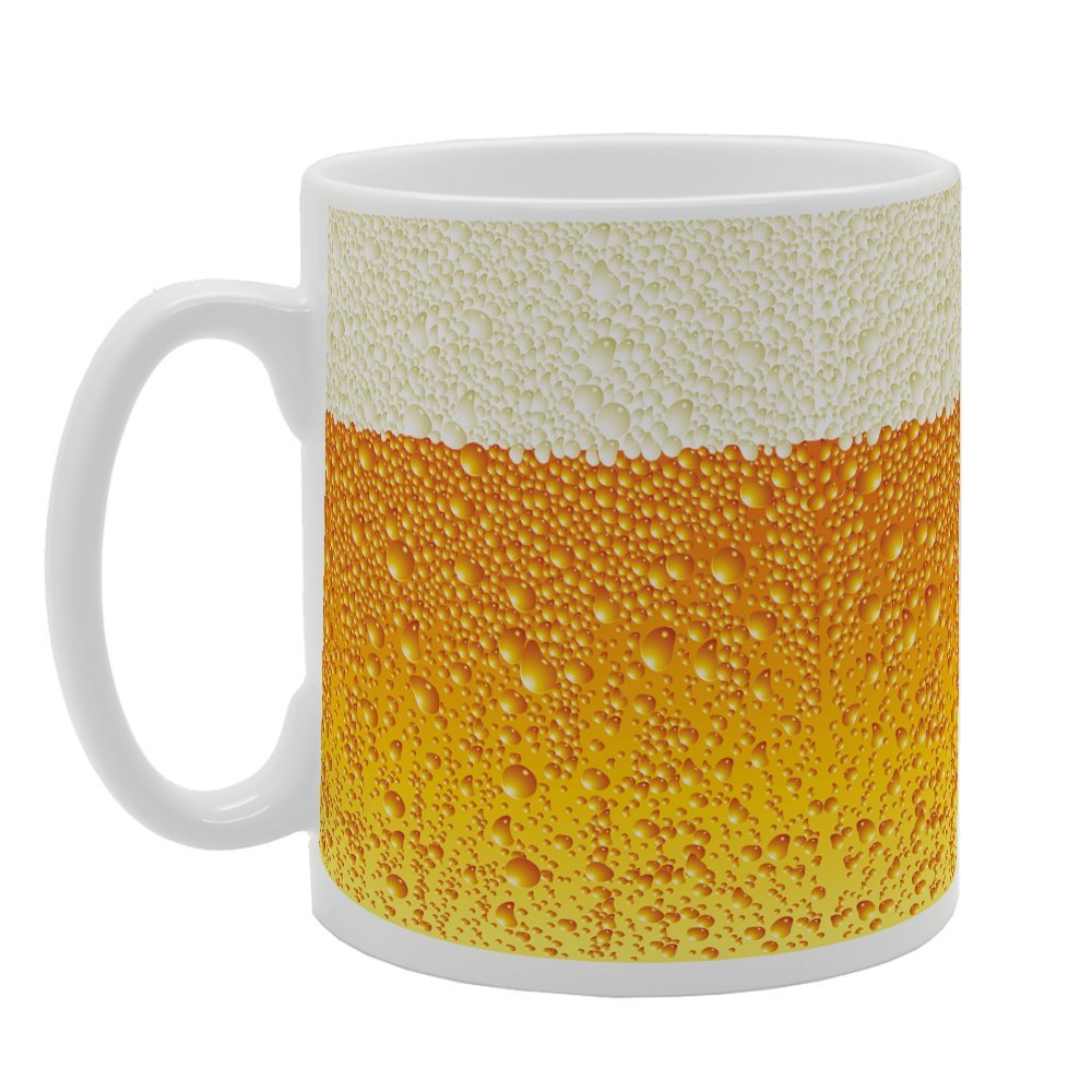 Beer Image   Printed Tea Coffee Ceramic  Mg3288 - Funny Printed Coffee Mug - Great Gift Idea