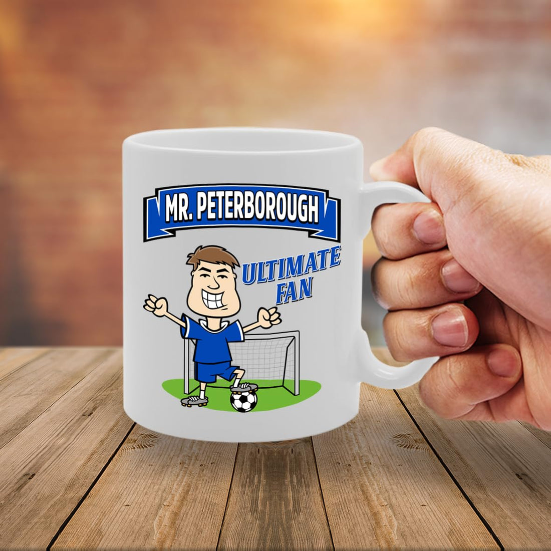 Mr Peterborough Ultimate Fan   Printed Tea Coffee Ceramic  Mg5848 - Funny Printed Coffee Mug - Great Gift Idea
