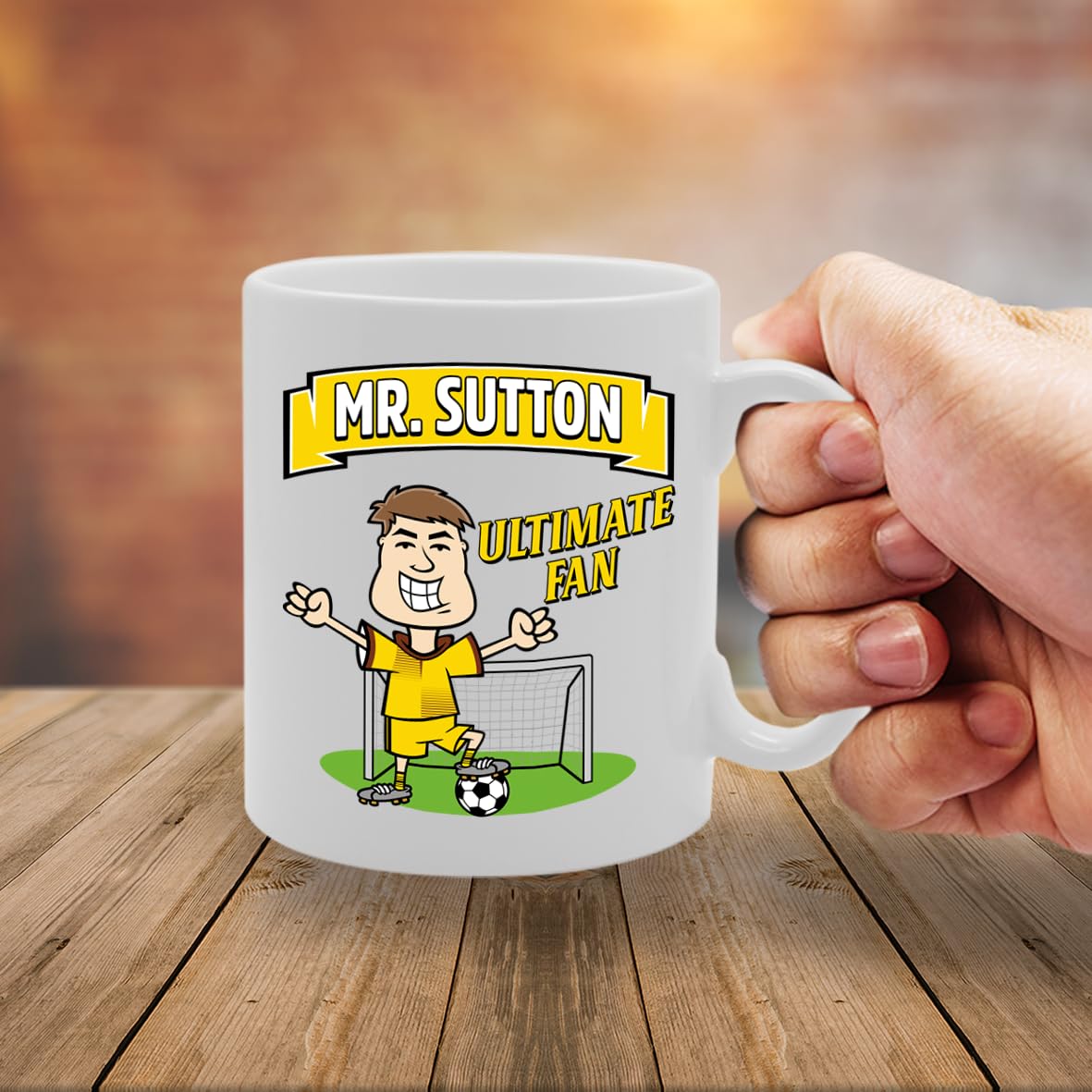 Mr Sutton Ultimate Fan   Printed Tea Coffee Ceramic  Mg5893 - Funny Printed Coffee Mug - Great Gift Idea