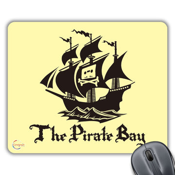 CP381 The Pirate Bay Novelty Gift Printed PC Laptop Computer Mouse Mat Pad
