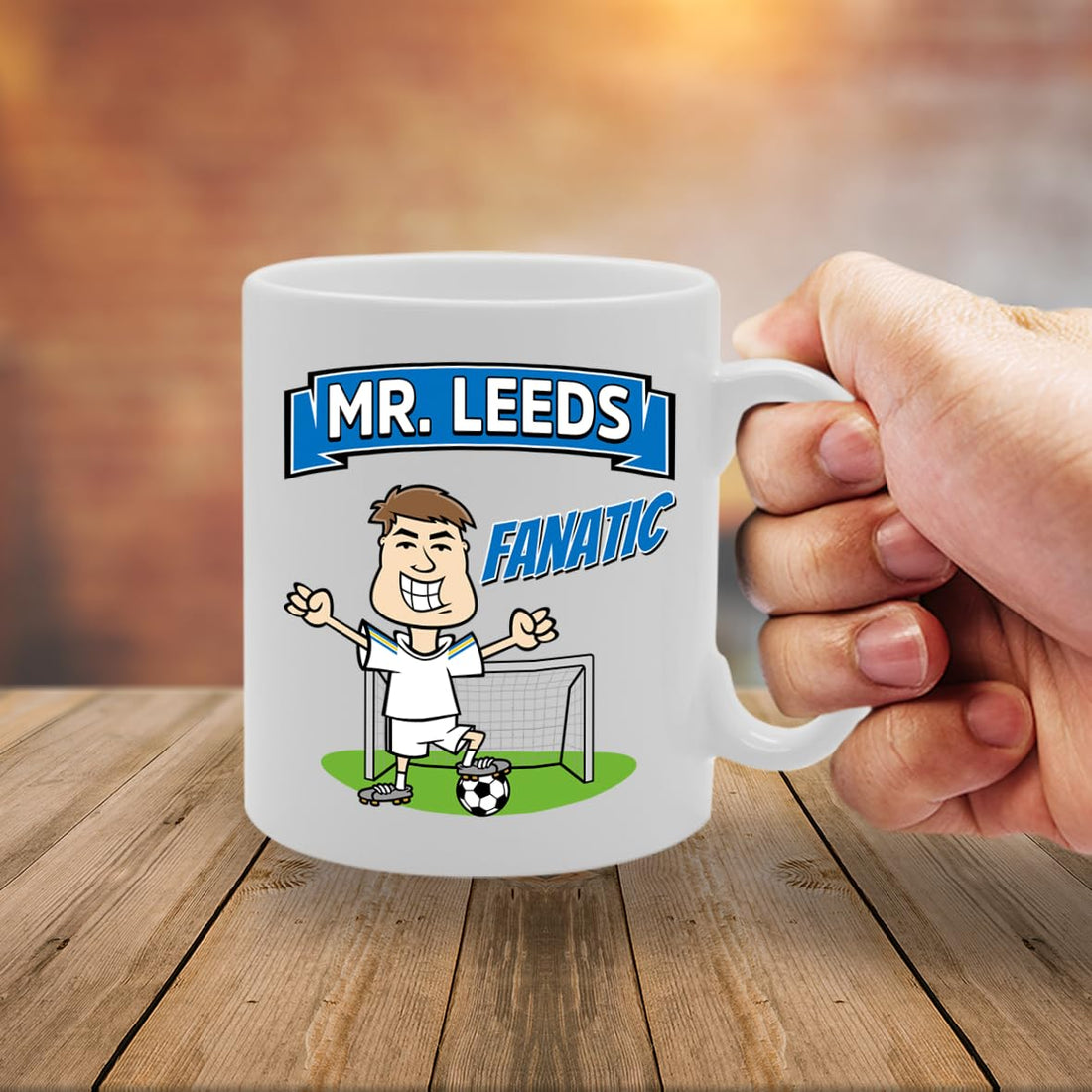 Mr Leeds Fanatic   Printed Tea Coffee Ceramic  Mg5822 - Funny Printed Coffee Mug - Great Gift Idea