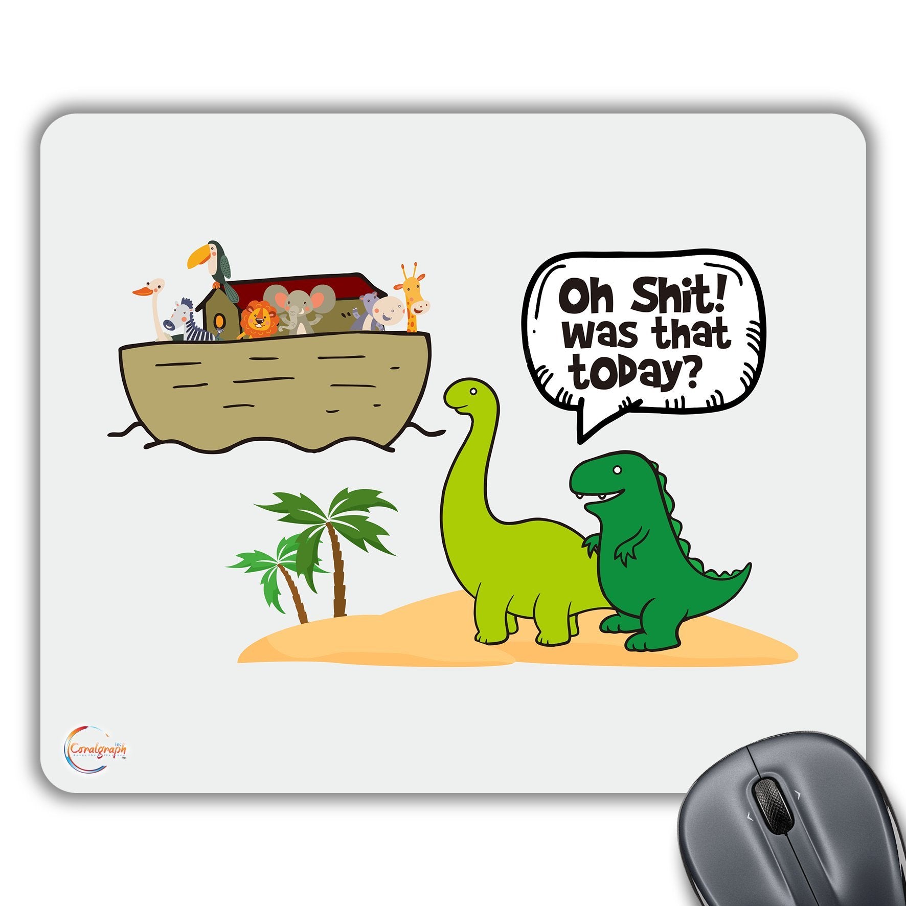 CP398 Oh Shit! was That Today? Novelty Gift Printed PC Laptop Computer Mouse Mat Pad