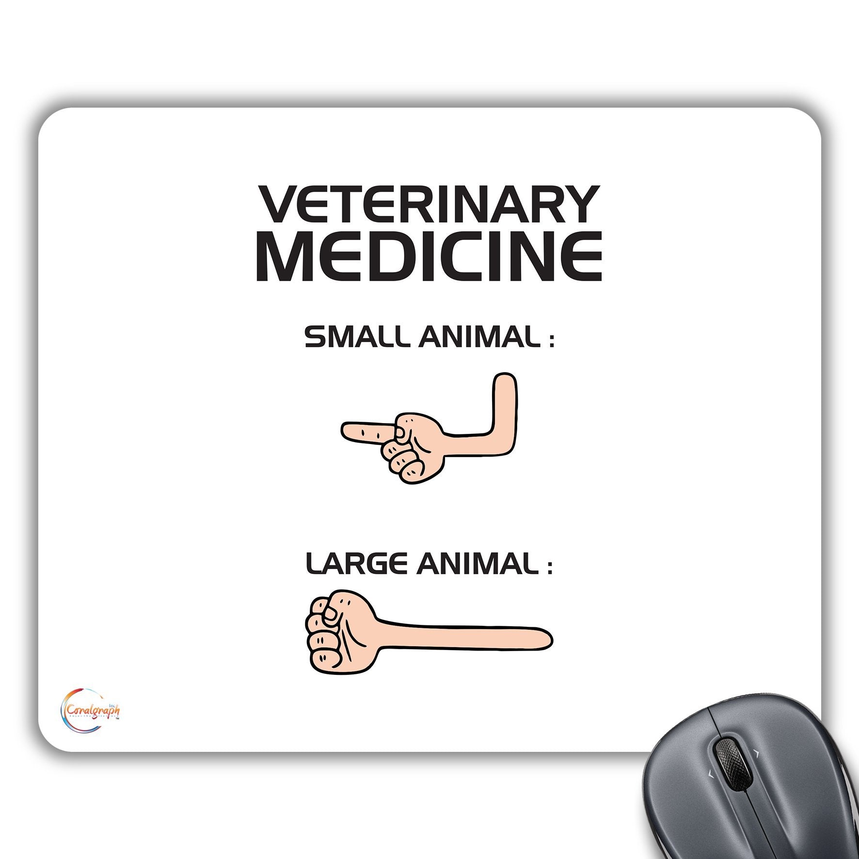 CP408 Veterinary Medicine Novelty Gift Printed PC Laptop Computer Mouse Mat Pad