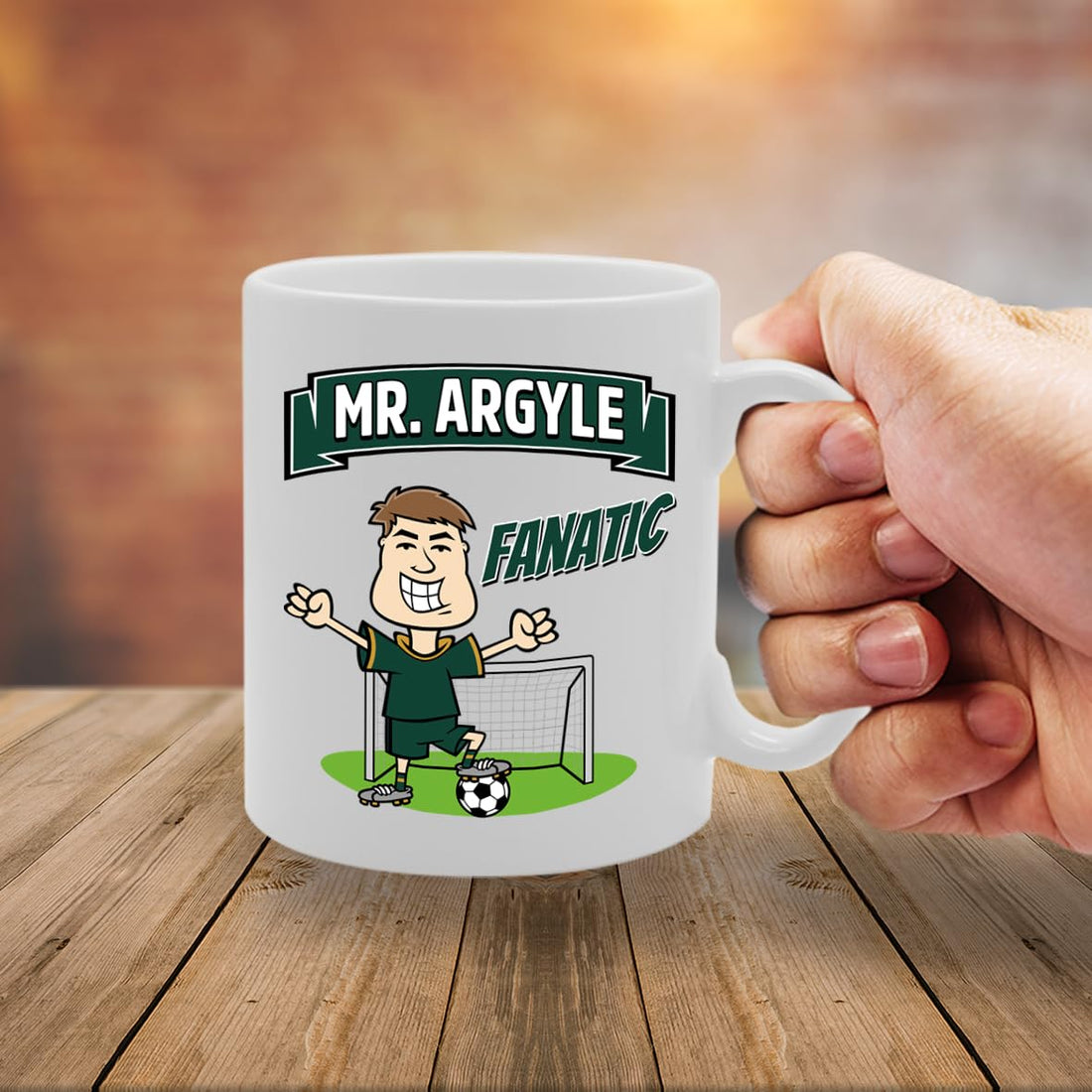 Mr Argyle Fanatic   Printed Tea Coffee Ceramic  Mg5838 - Funny Printed Coffee Mug - Great Gift Idea
