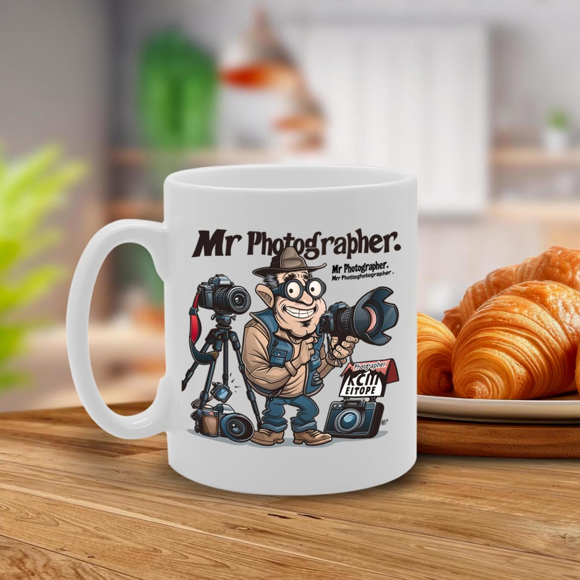 Mr Photographer  - For Photographers, Photography Enthusiasts, Artists, Durable Ceramic, Dishwasher Safe, Premium Print Mg6074 - Funny Printed Coffee Mug - Great Gift Idea