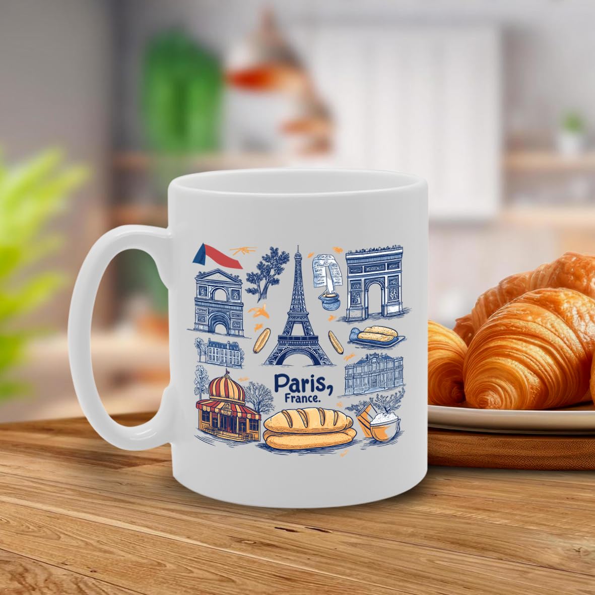 Paris France Themed  Selection (Paris 1) - Funny Printed Coffee Mug - Great Gift Idea