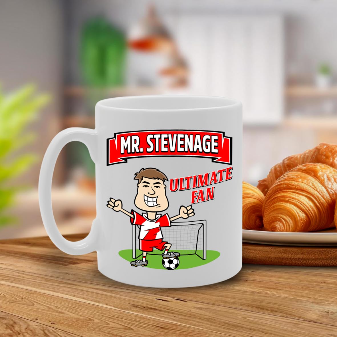 Mr Stevenage Ultimate Fan   Printed Tea Coffee Ceramic  Mg5852 - Funny Printed Coffee Mug - Great Gift Idea
