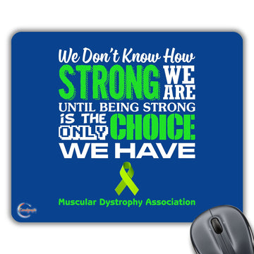 CP444 We Don't Know How Strong We are Novelty Gift Printed PC Laptop Computer Mouse Mat Pad