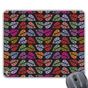 CP452 Colourful Leaves Novelty Gift Printed PC Laptop Computer Mouse Mat Pad