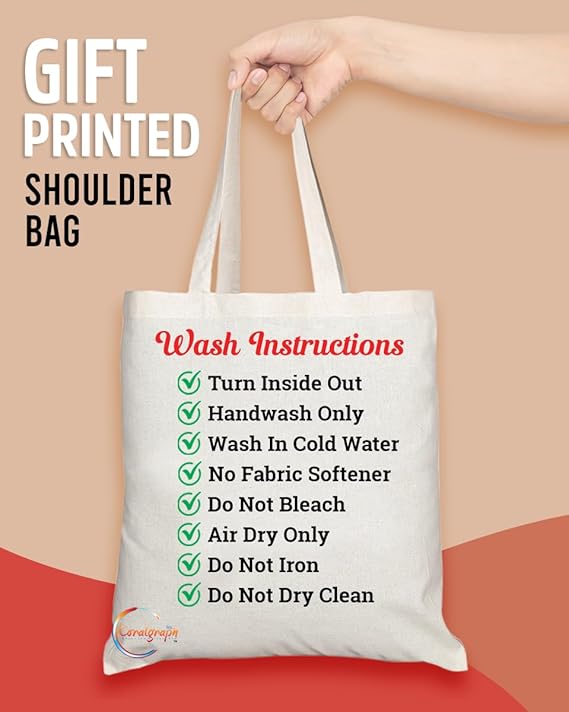 TB155 JESUS IS COMING! Look Busy! Novelty Present Gift Printed Eco-Friendly Stylish Long Handled Tote Shoulder Bag