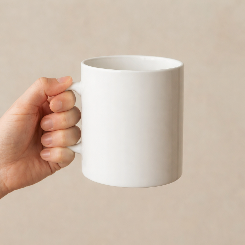 6 Large Balmoral Bone China Mug – 10oz White Coffee & Tea Cup (Approx. 90mm Height) | Microwave & Dishwasher Safe | Single or Set Options