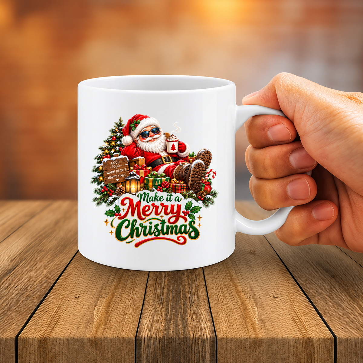 MG6907 Not Feeling People Today Highland Cow Mug, 11oz White Ceramic Coffee Cup with Grumpy Cow Coffee First Print, Funny Moody Animal Design, 325ml Novelty Tea Mug for Home and Office