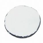 Printable-ROUND-Glossy-White-Sublimation-Rock-Slate-Coaster-For-Heat-Press-372949511991