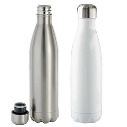 500ml Stainless Steel Coka Style Bowling Bottle Flask For Sublimation Heat Press 